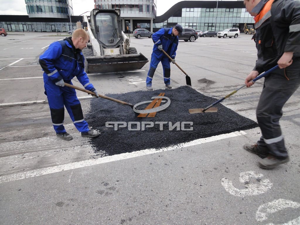 Ремонт асфальтового покрытия в Санкт-Петербурге - Фортис